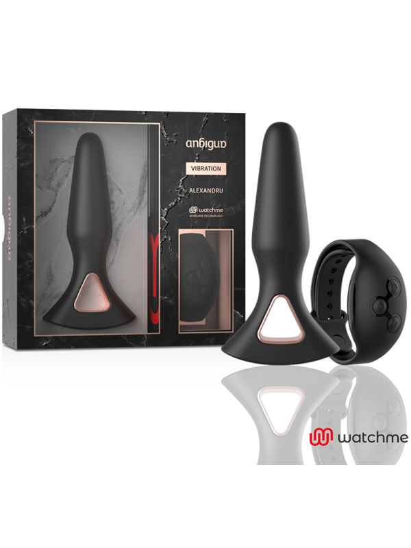 ANBIGUO - WATCHME VIBRATEUR TÉLÉCOMMANDE PLUG ANAL ALEXANDRU