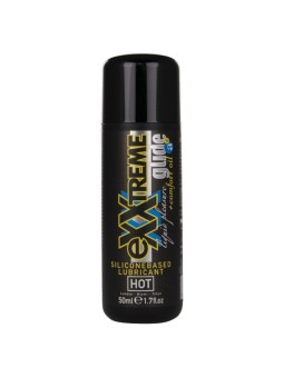 HOT - EXXTREME GLIDE LUBRIFICANTE À BASE DE SILICONE + ÓLEO CONFORTANT