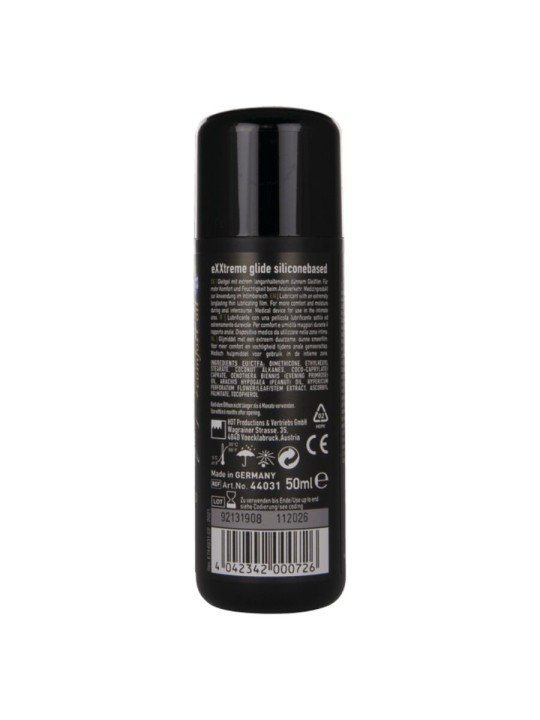 HOT - EXXTREME GLIDE LUBRICANTE BASE SILICONA + ACEITE CONFORT A+ 50 M