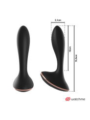 ANBIGUO - WATCHME VIBRATORE TELECOMANDO PLUG ANALE VERNET