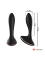ANBIGUO - WATCHME VIBRATEUR TÉLÉCOMMANDE PLUG ANAL VERNET
