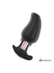 ANBIGUO - WATCHME REMOTE CONTROL PLUG ANALE VIBRATORE CON ROTAZIONE DI