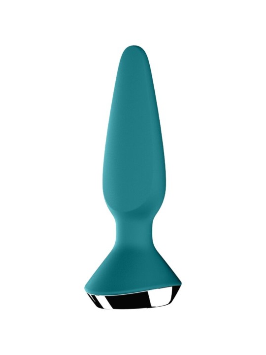 SATISFYER - VIBRATEUR PLUG ILICIOUS 1 PLUG VERT