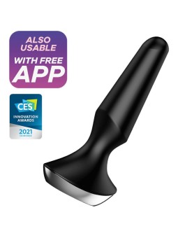SATISFYER - PLUG ILICIOUS 2 PLUG VIBRADOR NEGRO