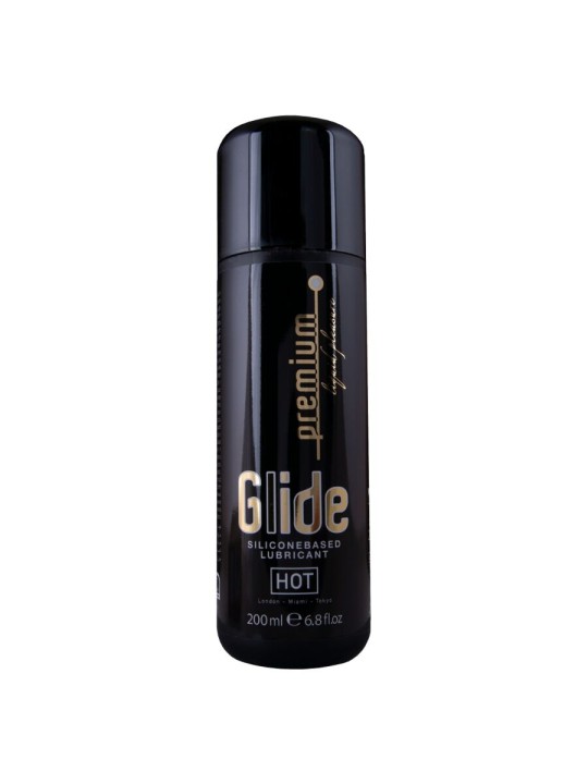 HOT - PREMIUM SILICONE GLIDE LUBRICANTE BASE SILICONA 200 ML