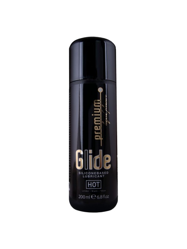 HOT - PREMIUM SILICONE GLIDE GLIJMIDDEL OP SILICONENBASIS 200 ML