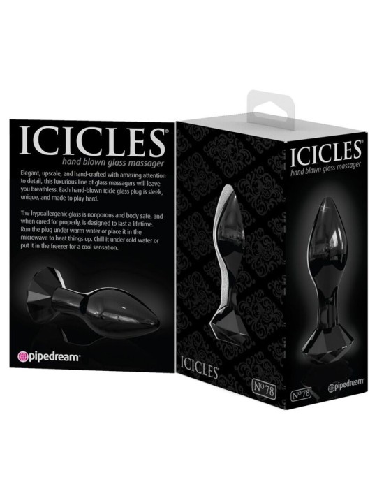 ICICLES - N. 78 GLAS ANALSTECKER