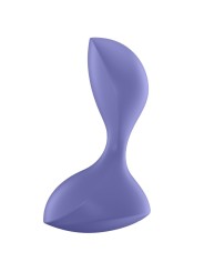 SATISFYER - PLUGUE VIBRATÓRIO SWEET SEAL APP VIOLETA