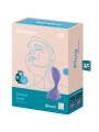 SATISFYER - SWEET SEAL VIBRATING PLUG APP VIOLET