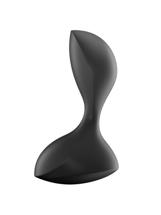 SATISFYER - SWEET SEAL VIBRATING PLUG APP BLACK