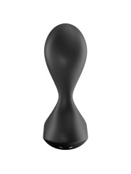 SATISFYER - SWEET SEAL VIBRATING PLUG APP BLACK