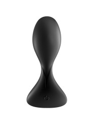 SATISFYER - TRENDSETTER VIBRIERENDE PLUGAPP SCHWARZ