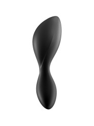 SATISFYER - APLICATIVO DE PLUGUE VIBRATÓRIO TRENDSETTER PRETO