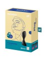 SATISFYER - TRENDSETTER VIBRIERENDE PLUGAPP SCHWARZ