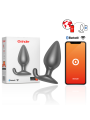 ONINDER - RIO ZWARTE VIBRERENDE ANALE PLUG - GRATIS APP
