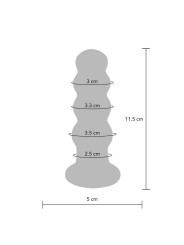 TOYJOY - BUTTOCKS THE RADIANT GLASS BUTTPLUG