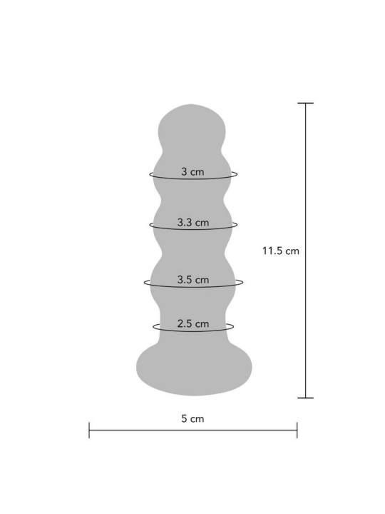 TOYJOY - GLUTEI IL BUTTPLUG IN VETRO RADIANTE