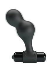 MR PLAY - ZWARTE SILICONEN VIBRERENDE ANALE PLUG
