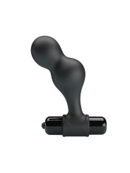 MR PLAY - ZWARTE SILICONEN VIBRERENDE ANALE PLUG