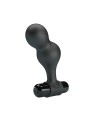 MR PLAY - ZWARTE SILICONEN VIBRERENDE ANALE PLUG
