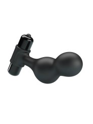 MR PLAY - SCHWARZER SILIKON-VIBRATOR-ANALSTECKER