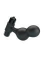 MR PLAY - ZWARTE SILICONEN VIBRERENDE ANALE PLUG