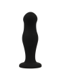 BLACK&SILVER - SEAN PLUG ANAL PREMIUM SILIKON SCHWARZ