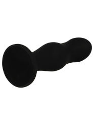 BLACK&SILVER - SEAN PLUG ANAL PREMIUM SILIKON SCHWARZ