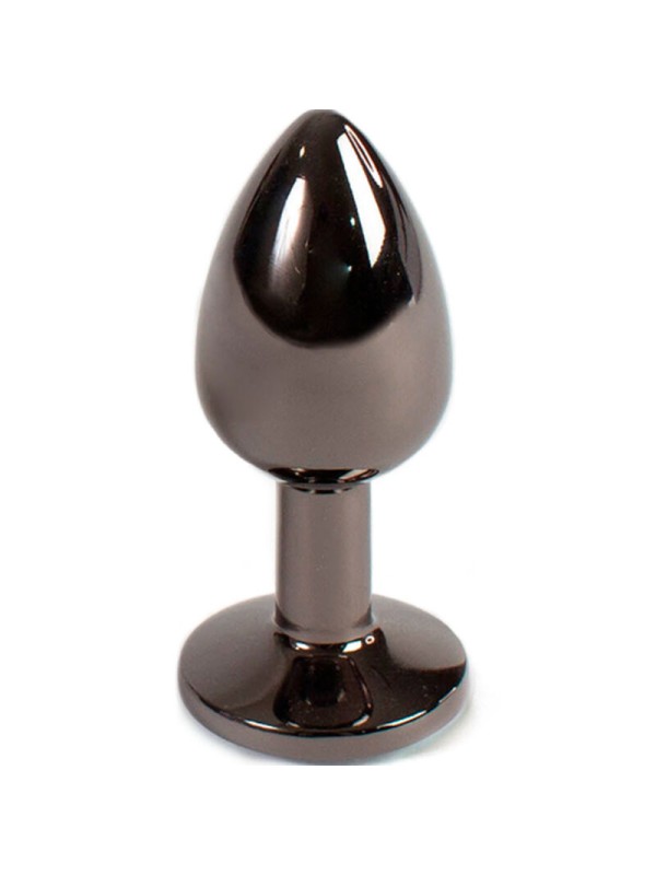 SECRETPLAY - GUNMETAL BUTT PLUG KLEINE GRÖSSE 7 CM