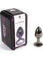 SECRETPLAY - GUNMETAL BUTT PLUG SMALL SIZE 7 CM