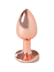 SECRETPLAY - METAL BUTT PLUG ROSE GOLD SMALL SIZE 7 CM