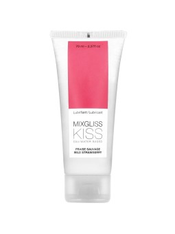 MIXGLISS - WATERGEBASEERD GLIJMIDDEL MET AARDBEIENSMAAK 70 ML