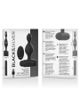 BLACK&SILVER - TELECOMANDO TELECOMANDO CON PLUG ANALE IN SILICONE PICC