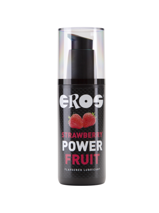 EROS POWER LINE - AARDBEIEN POWER FRUIT GLIJMIDDEL 125 ML