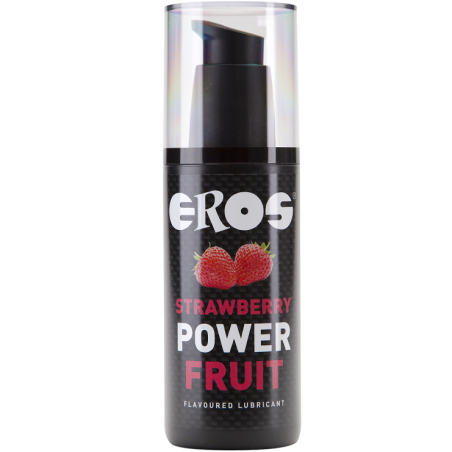 EROS POWER LINE - AARDBEIEN POWER FRUIT GLIJMIDDEL 125 ML