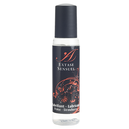 EXTASE SENSUAL - LUBRIFICANTE DE VIAGEM MORANGO 35 ML