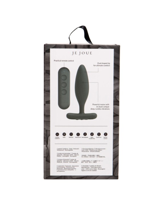 JE JOUE - VIBRATEUR VESTA PLUG ANAL NOIR