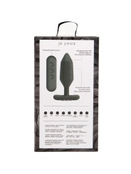 JE JOUE - ONYX ZWARTE VIBRERENDE ANALE PLUG