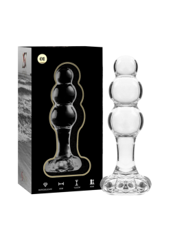 NEBULA SERIES BY IBIZA - MODELLO 1 TAPPO VETRO BOROSILICATO TRASPARENT