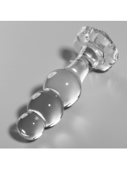 NEBULA SERIES BY IBIZA - MODELO 1 PLUG CRISTAL TRANSPARENTE 10.5 CM -O