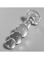 NEBULA SERIES BY IBIZA - MODELO 1 PLUG CRISTAL TRANSPARENTE 10.5 CM -O