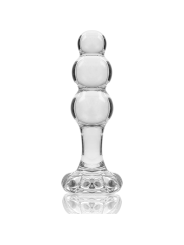 NEBULA SERIES BY IBIZA - MODELL 1 STECKER BOROSILIKATGLAS TRANSPARENT 