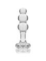 NEBULA SERIES BY IBIZA - MODELO 1 PLUG CRISTAL TRANSPARENTE 10.5 CM -O