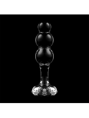 NEBULA SERIES BY IBIZA - MODÈLE 1 BOUCHON EN VERRE BOROSILICATE TRANSP