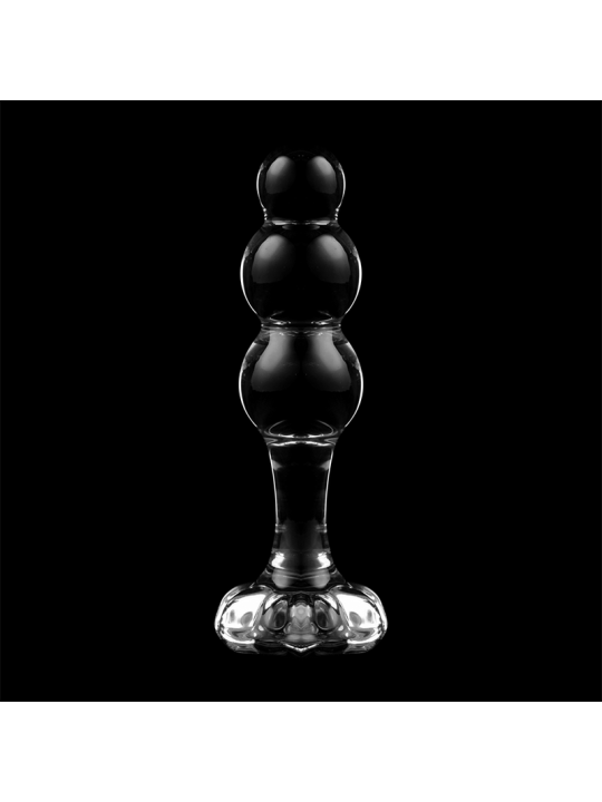NEBULA SERIES BY IBIZA - MODÈLE 1 BOUCHON EN VERRE BOROSILICATE TRANSP