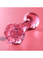 NEBULA SERIES BY IBIZA - PLUG ANAL MODÈLE 2 VERRE BOROSILICATE ROSE 11