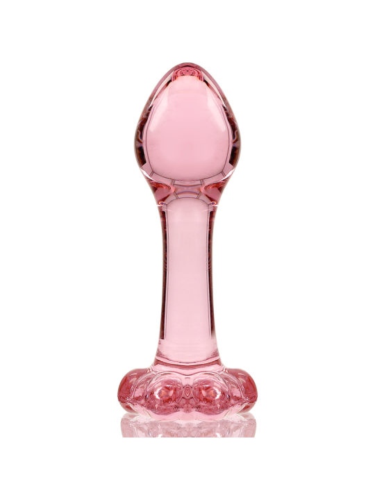 NEBULA SERIES BY IBIZA - PLUG ANAL MODÈLE 2 VERRE BOROSILICATE ROSE 11