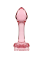 NEBULA SERIES BY IBIZA - PLUG ANAL MODÈLE 2 VERRE BOROSILICATE ROSE 11