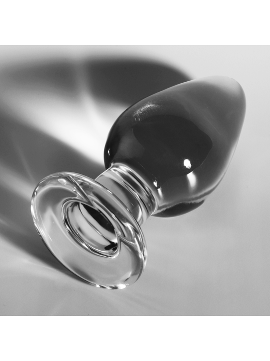 NEBULA SERIES BY IBIZA - MODELO 3 PLUG CRISTAL TRANSPARENTE 11 CM -O- 