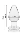 NEBULA SERIES BY IBIZA - 3 PLUG MODEL TRANSPARANT BOROSILICAATGLAS 11 